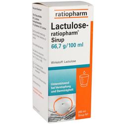 LACTULOSE RATIOPHARM SIRUP